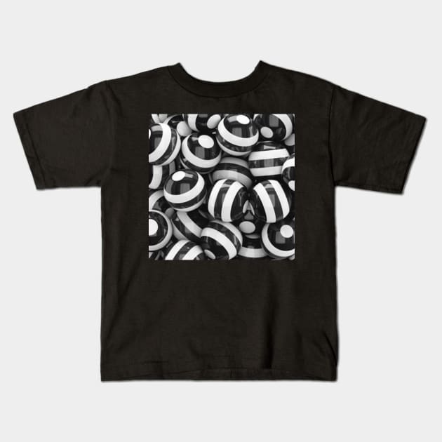 Marbles Kids T-Shirt by NOMAD73